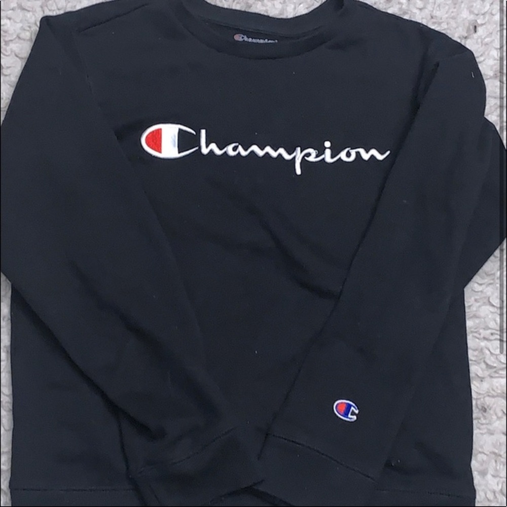 Champion men’s hoodie Size Medium Black